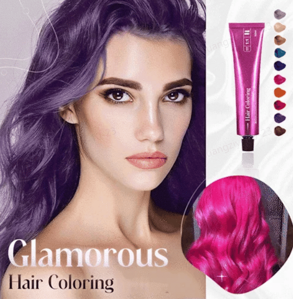 🍑No Bleach Glamup Hair Care Colouring Hair Dye