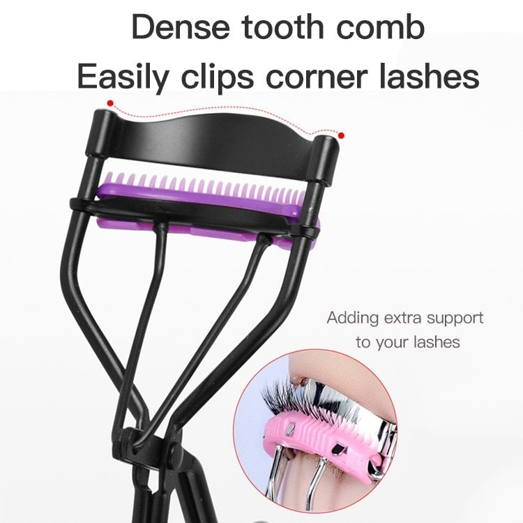 🔥LAST DAY 48% OFF 🔥New Eyelash curler with brush Makeup Tools