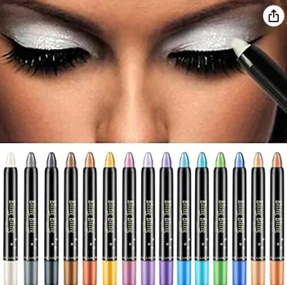 Waterproof glitter eyeshadow eyeliner pencil