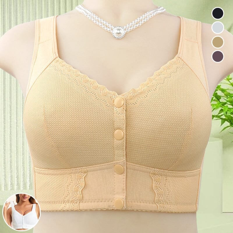 🌹Buy 2 Get 1 Free🌹Front Closure Breathable Bra🎀(Please Add 3/5 pcs to your Cart😍)