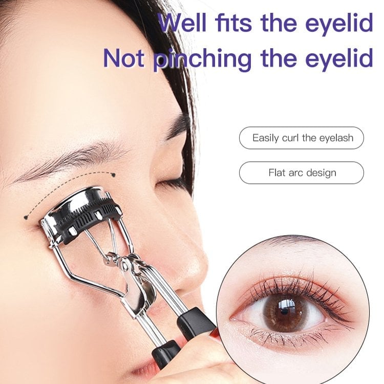 🔥LAST DAY 48% OFF 🔥New Eyelash curler with brush Makeup Tools